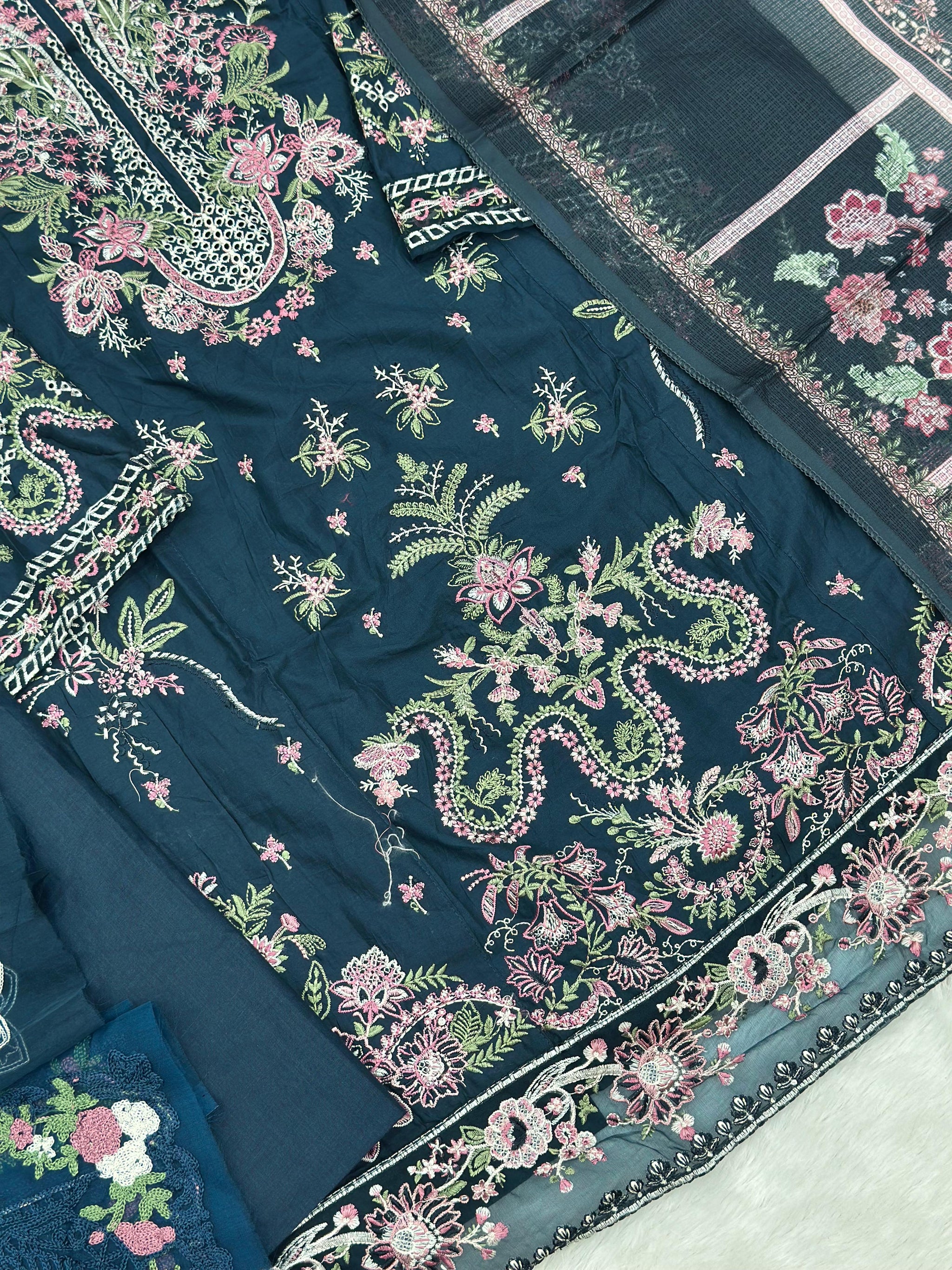 837 Elaf Pakistani Unstitched Lawn Suit
