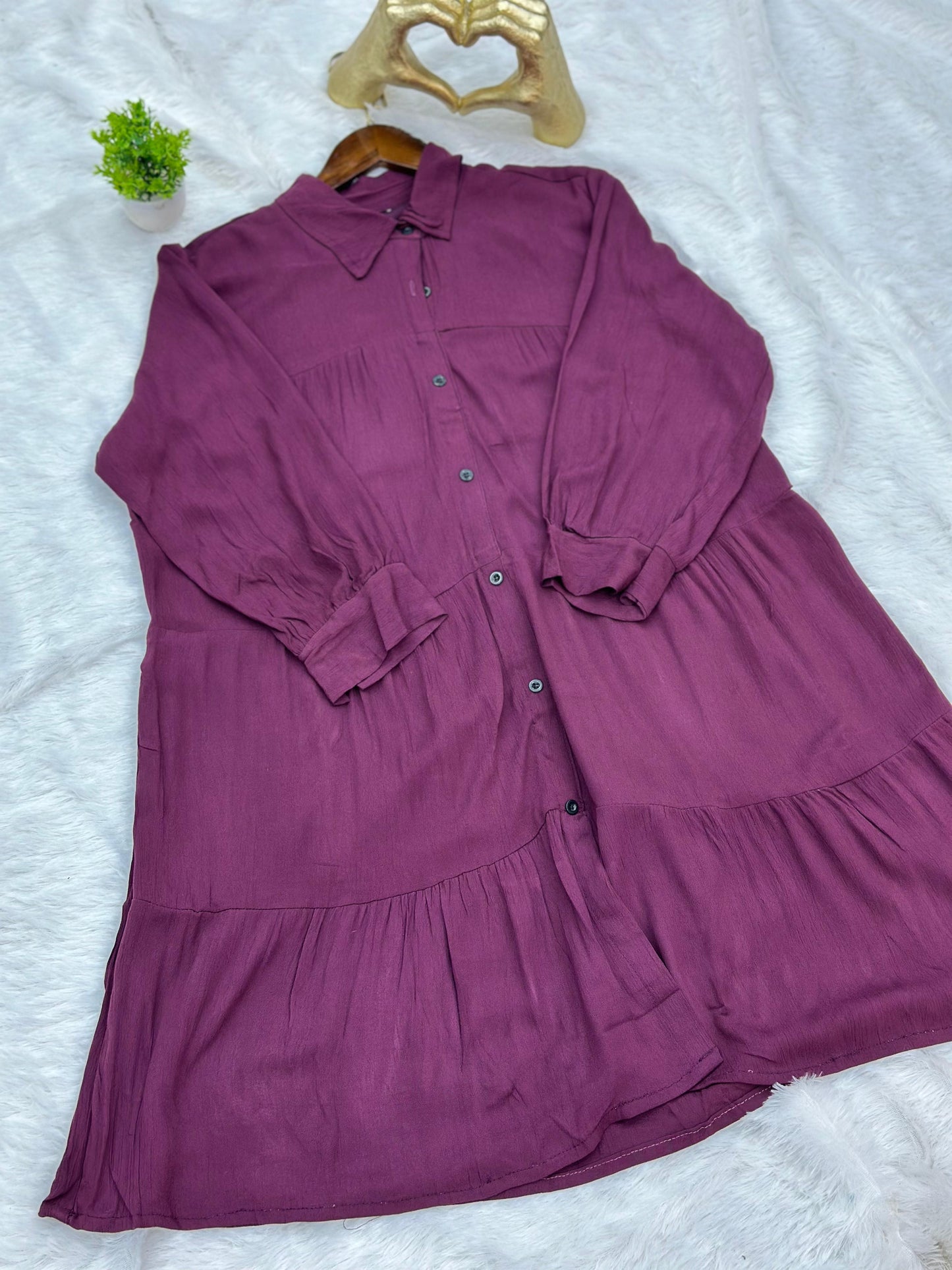 691 Casual Top - Purple