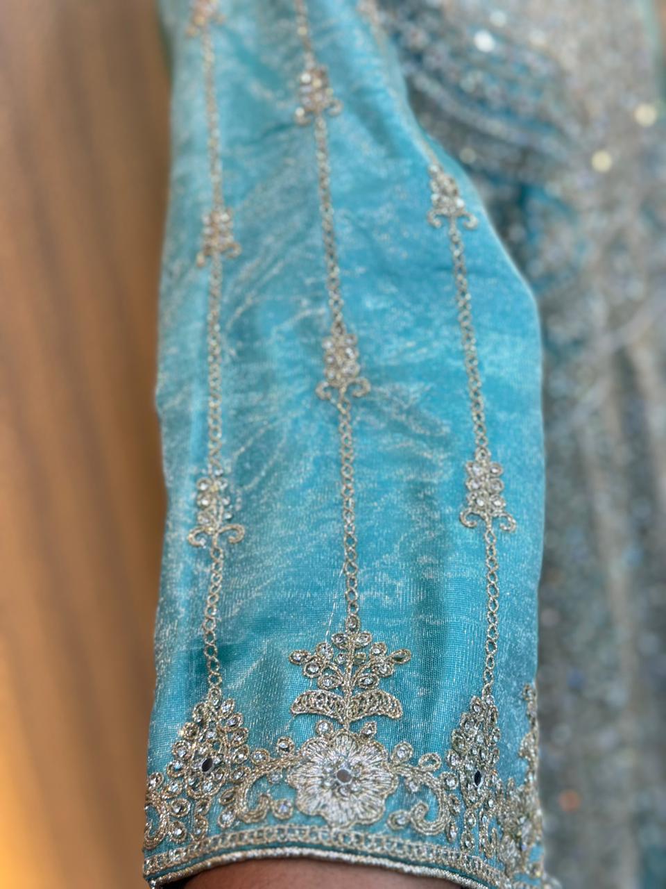 858 Readymade Anarkali Gown