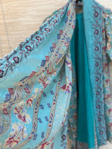 404 Floral Lawn Suit