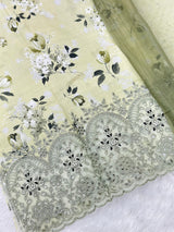 886 Unstitched OG Areeba by Tawakkal Fabrics Embroidered Lawn Suit