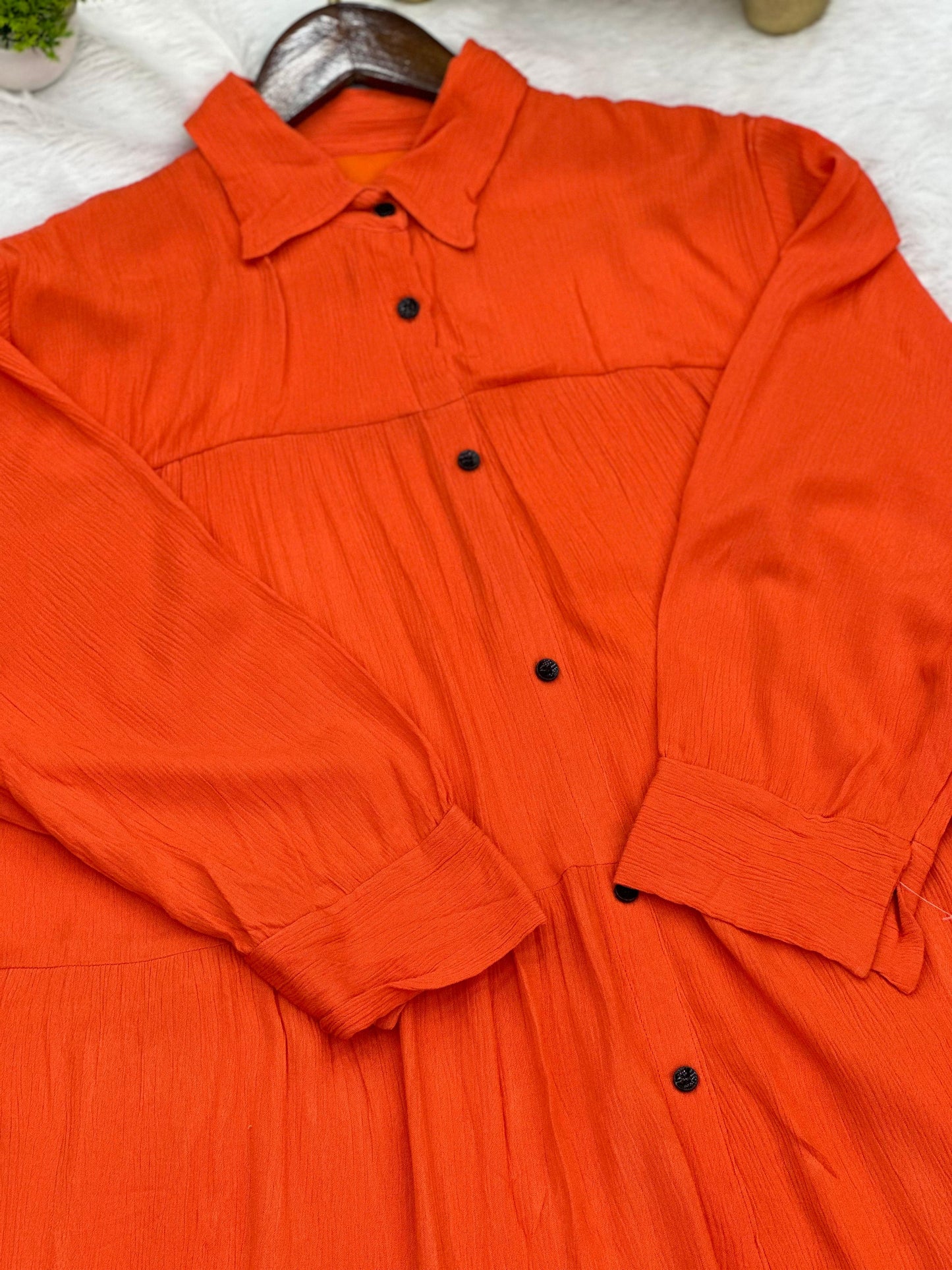 691 Casual Top - Orange