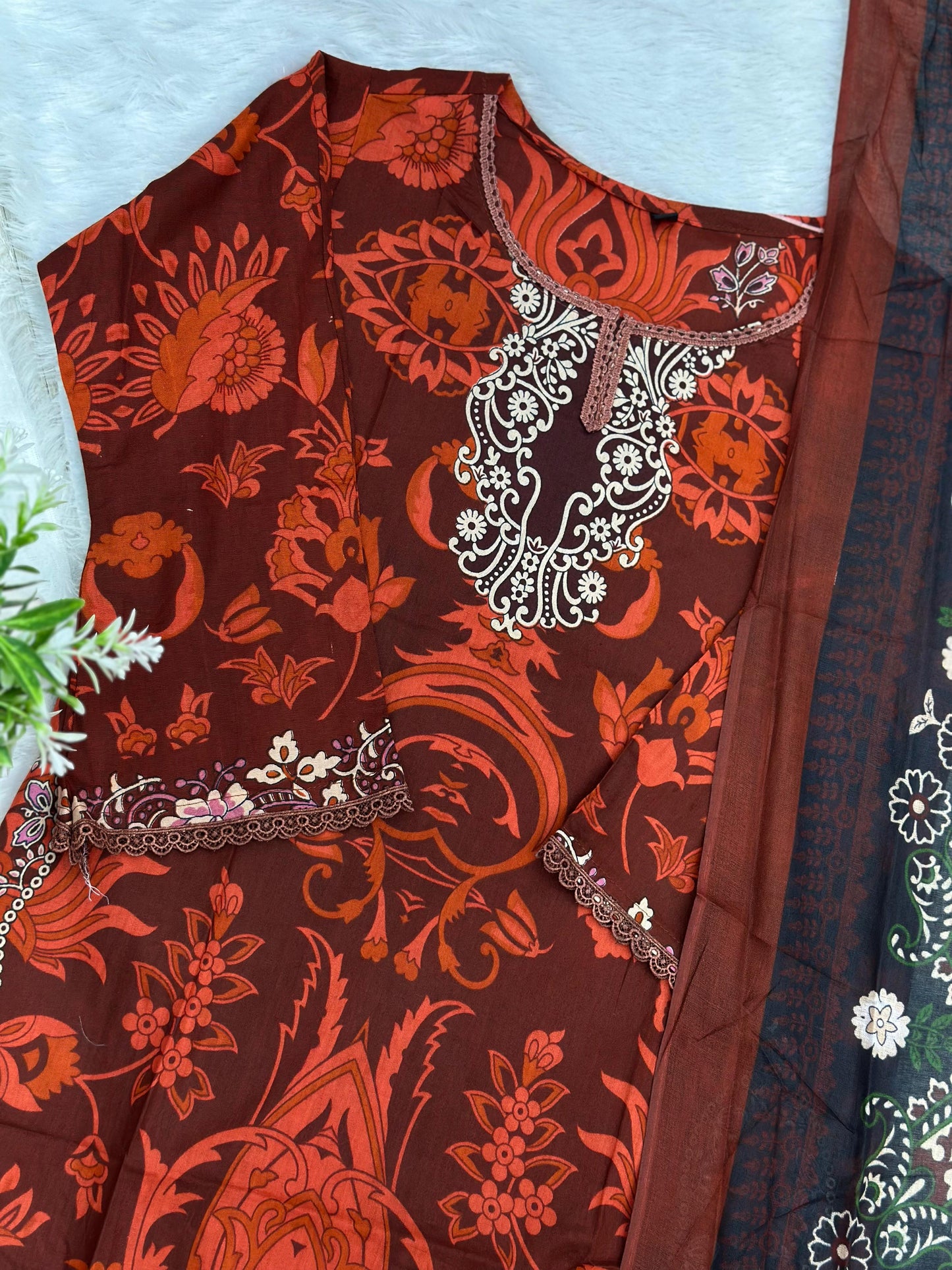 1073 Pakistani Printed Suit