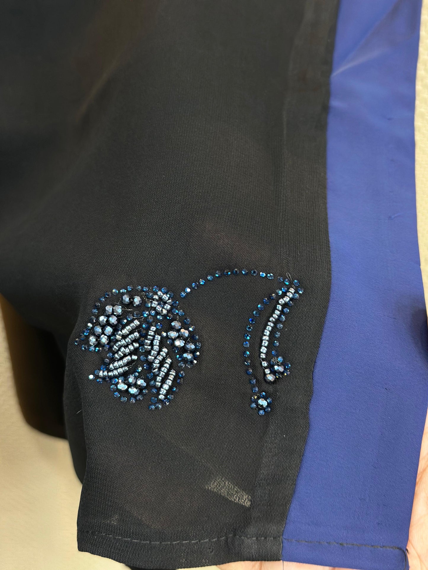 650 The Premium Abaya - Sapphire
