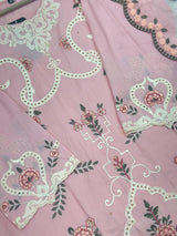 658 Premium Pakistani Lawn Cordset Set