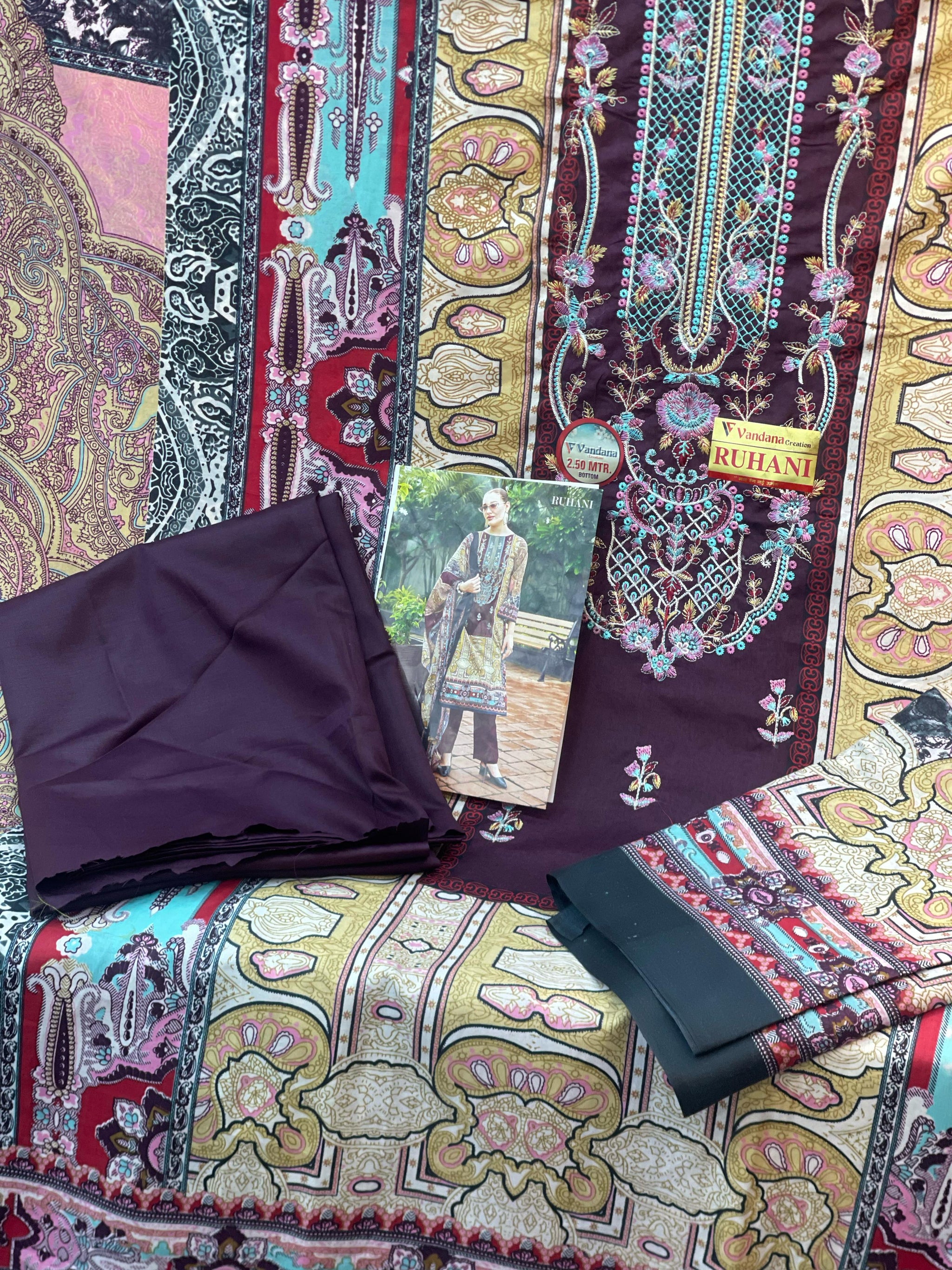 499 Ruhani Pakistani Unstitched Suit