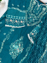 932 Pakistani Embroidered Suit