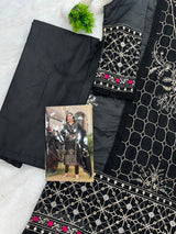 1156 Premium Pakistani Partywear - Black