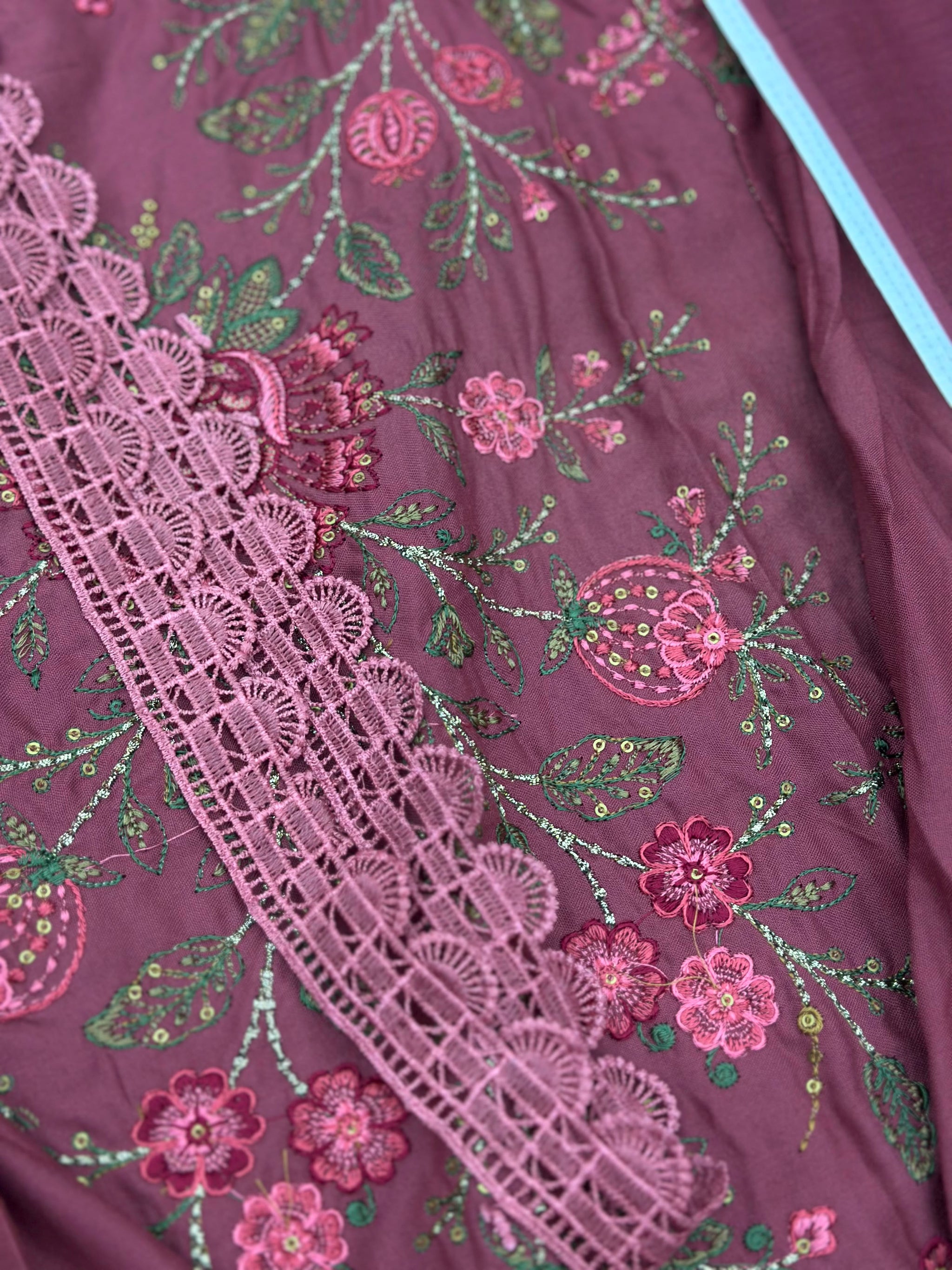 993 Unstitched Casual Lawn Suit