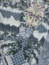741 Readymade Jade Pakistani Floral Printed Lawn Suit
