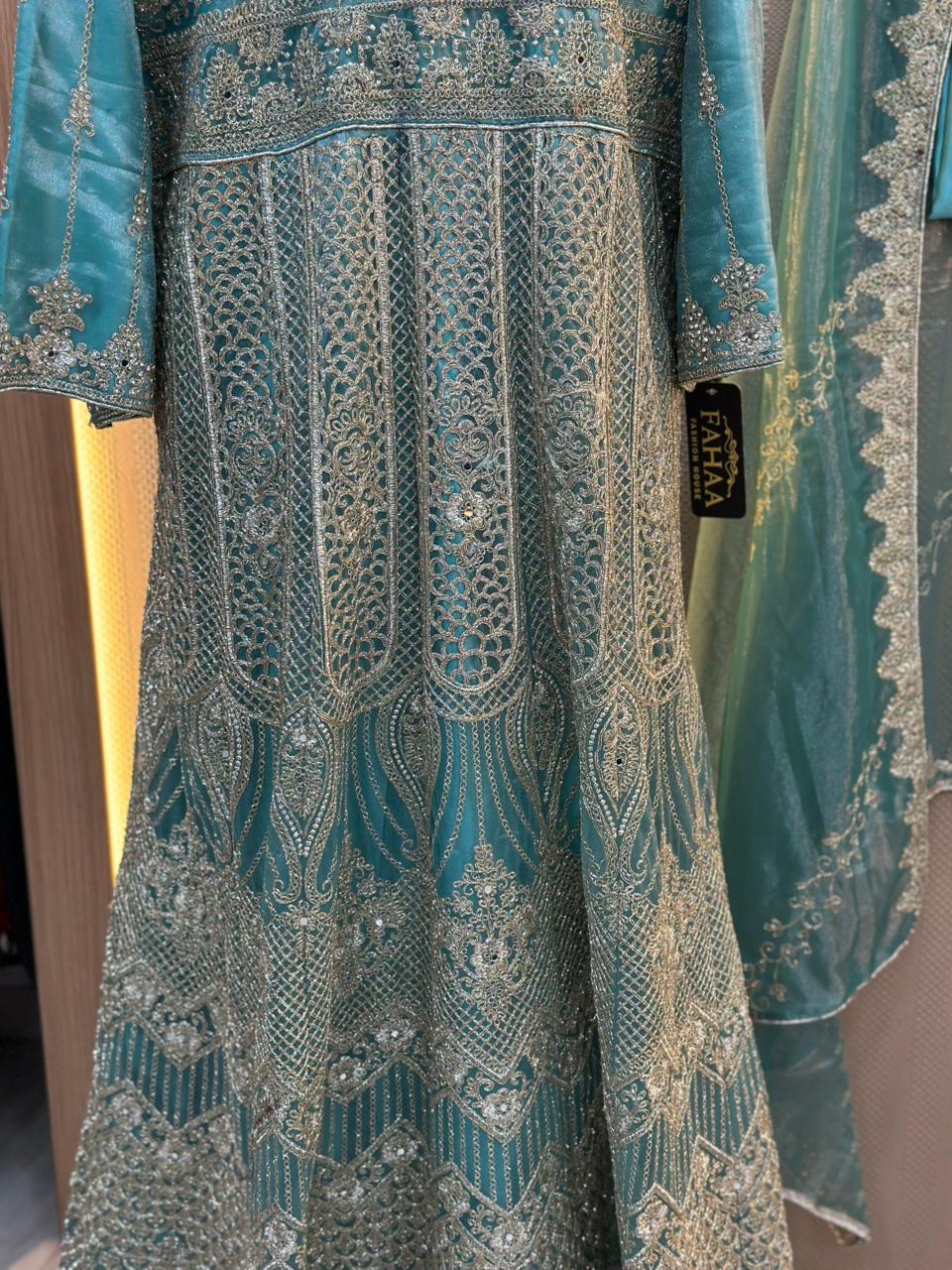 858 Readymade Anarkali Gown