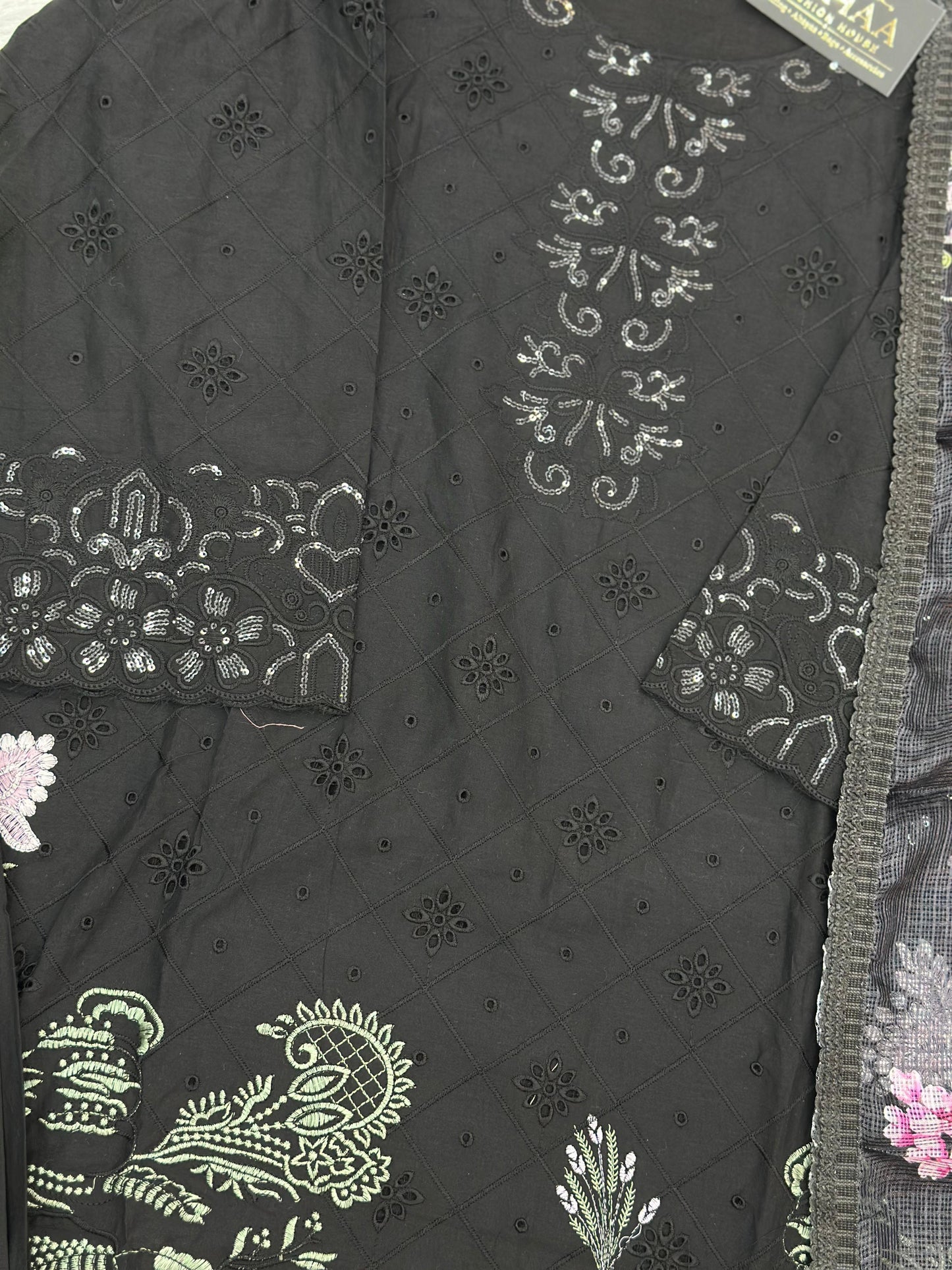 763 Readymade Pakistani Chikankari Suit