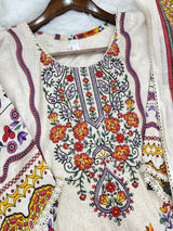 1220 Pakistani Embroidered Suit