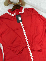 694 Casual Cordsets - Red