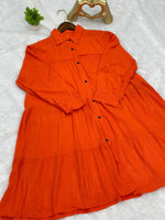 691 Casual Top - Orange