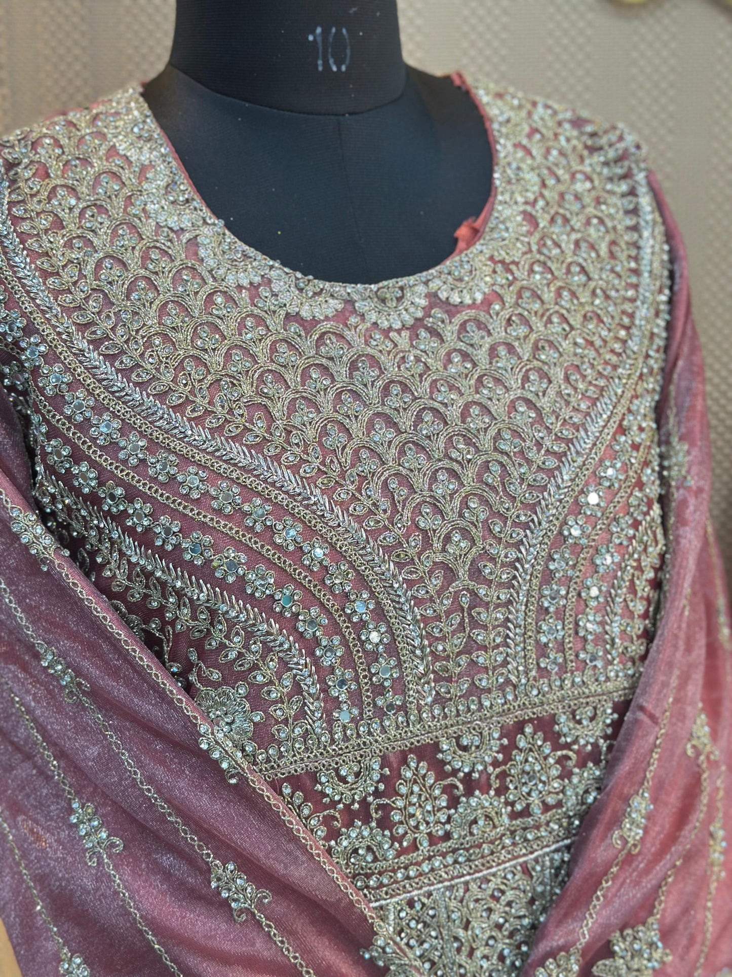 860 Readymade Anarkali Gown