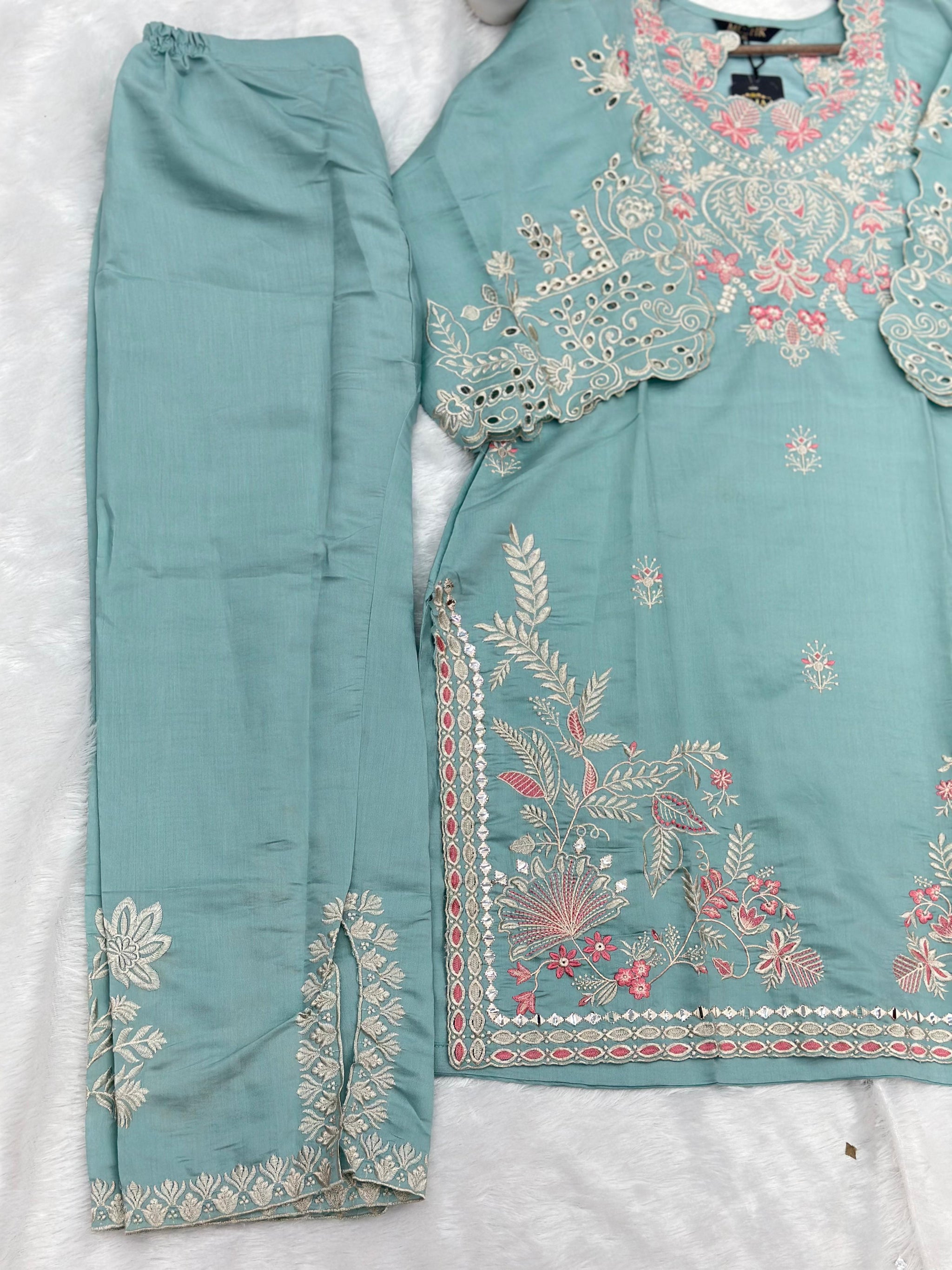 701 Pakistani Cut-Work Party-wear