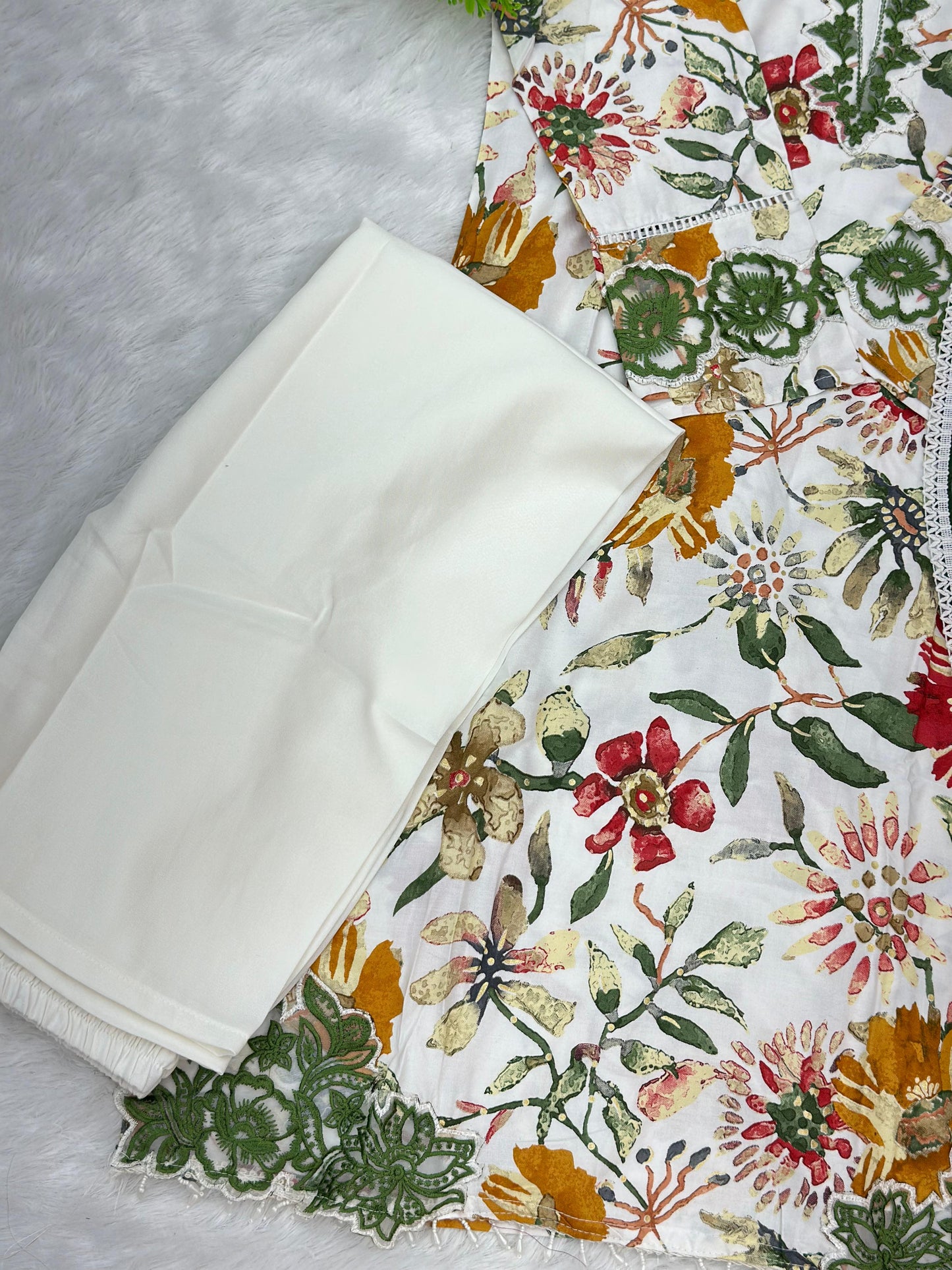 819 Readymade Pakistani Printed Coord-Set