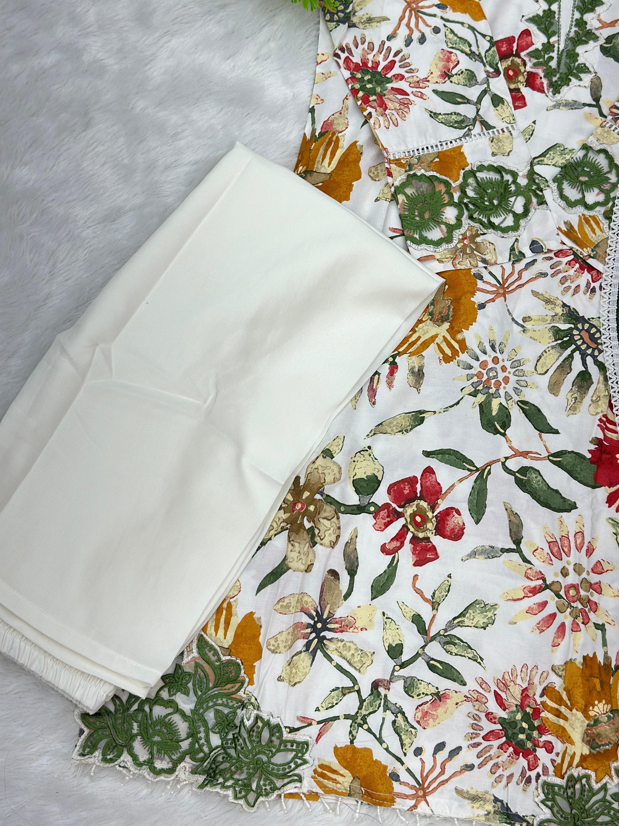819 Readymade Pakistani Printed Coord-Set