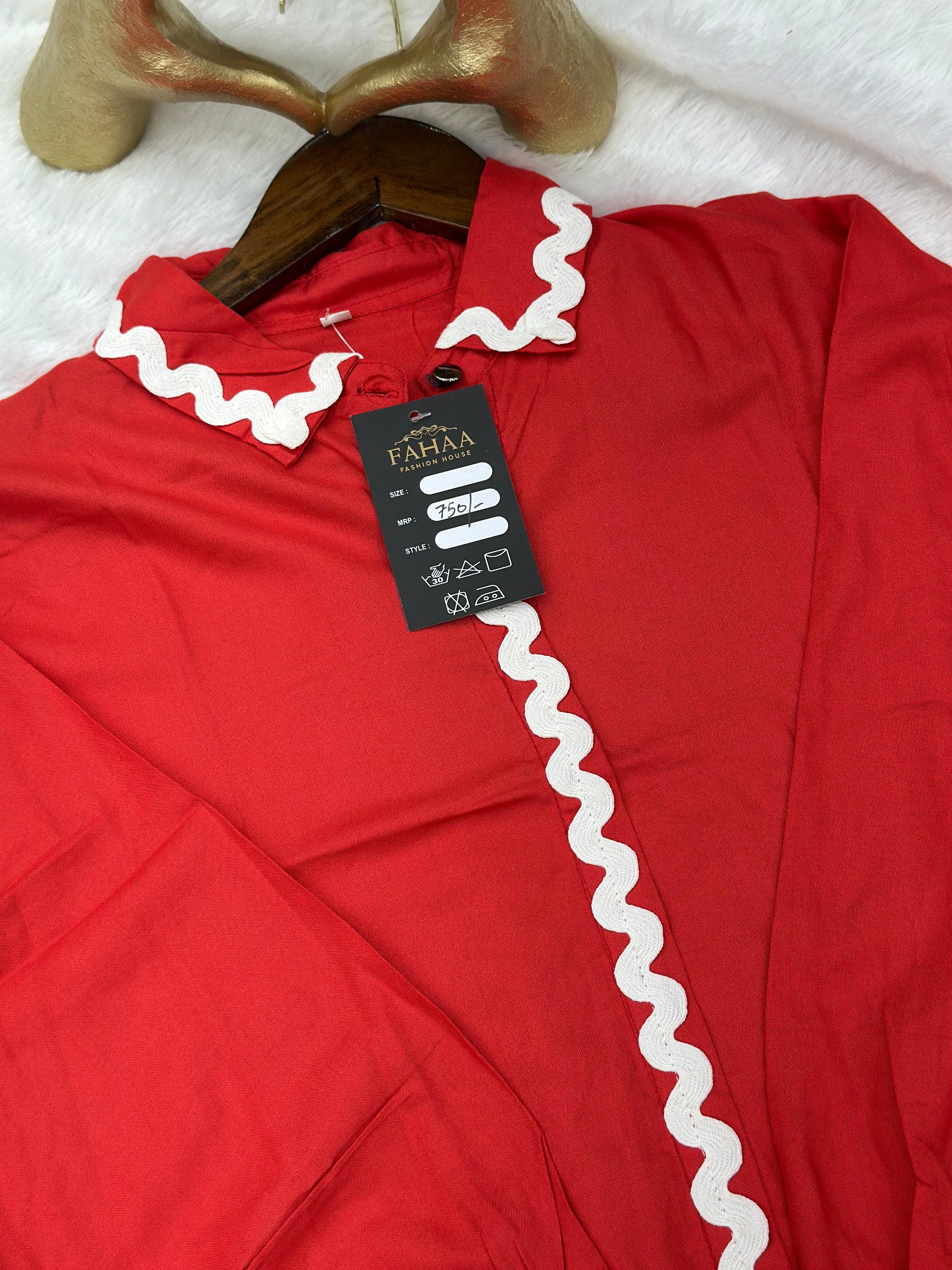 694 Casual Cordsets - Red