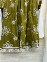 896 Flared Coord Set - Mustard