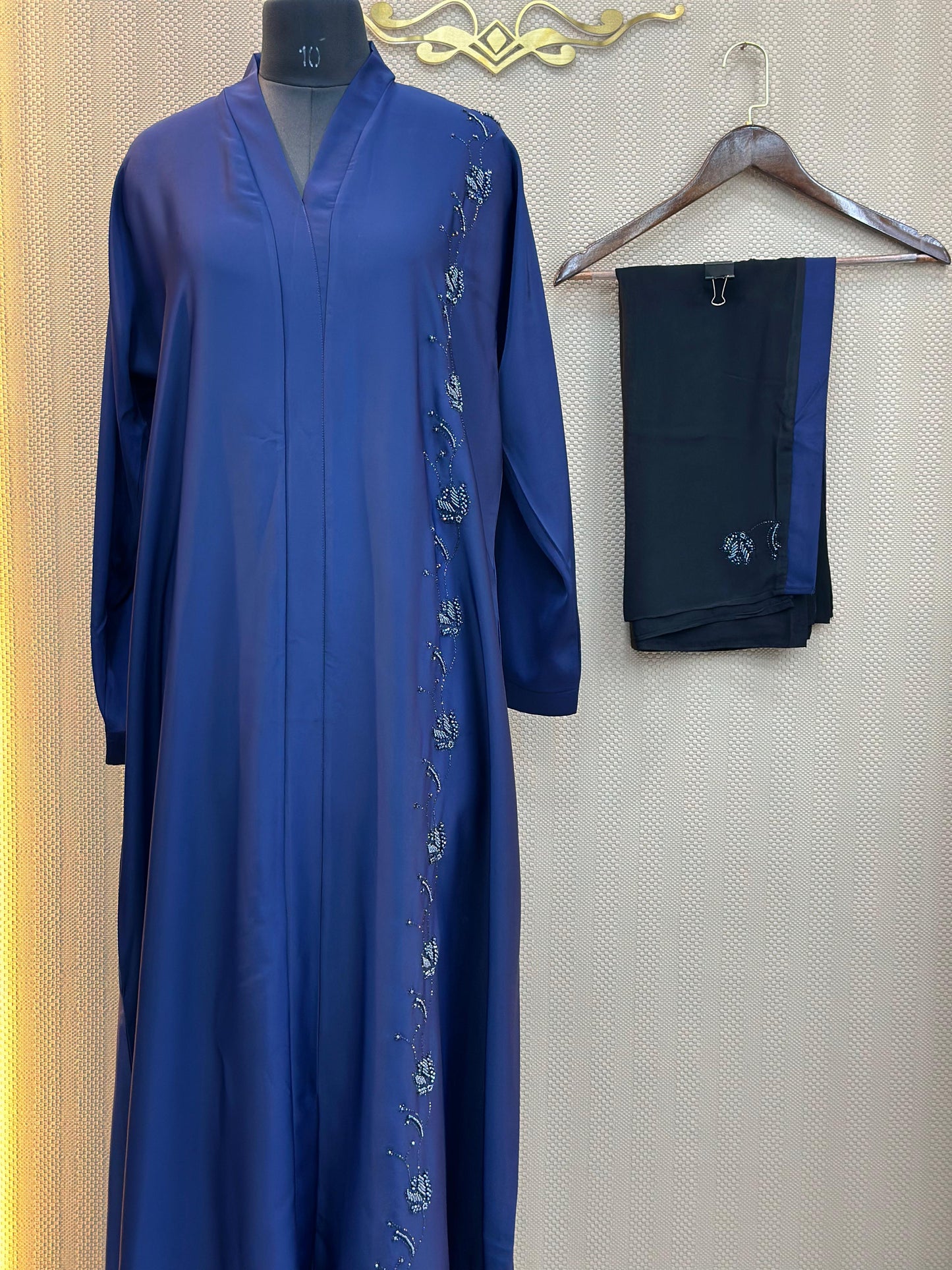 650 The Premium Abaya - Sapphire
