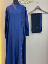 650 The Premium Abaya - Sapphire