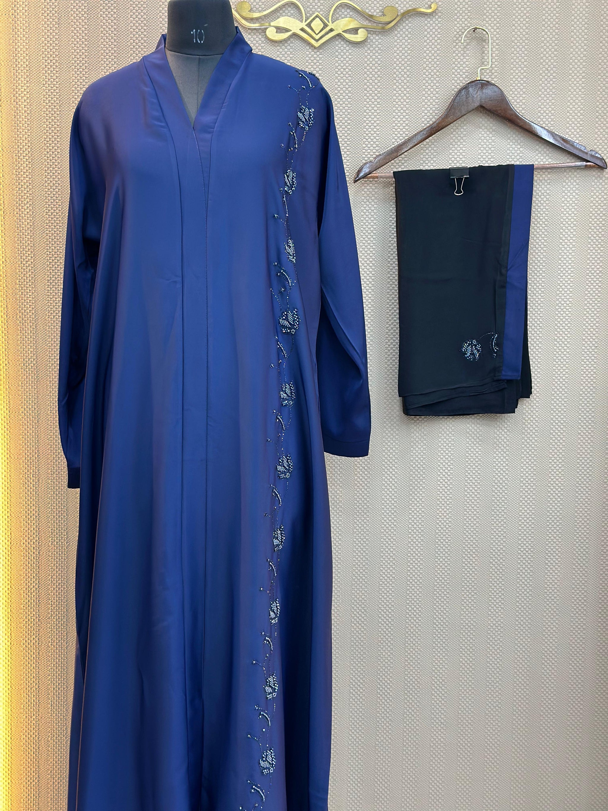 650 The Premium Abaya - Sapphire
