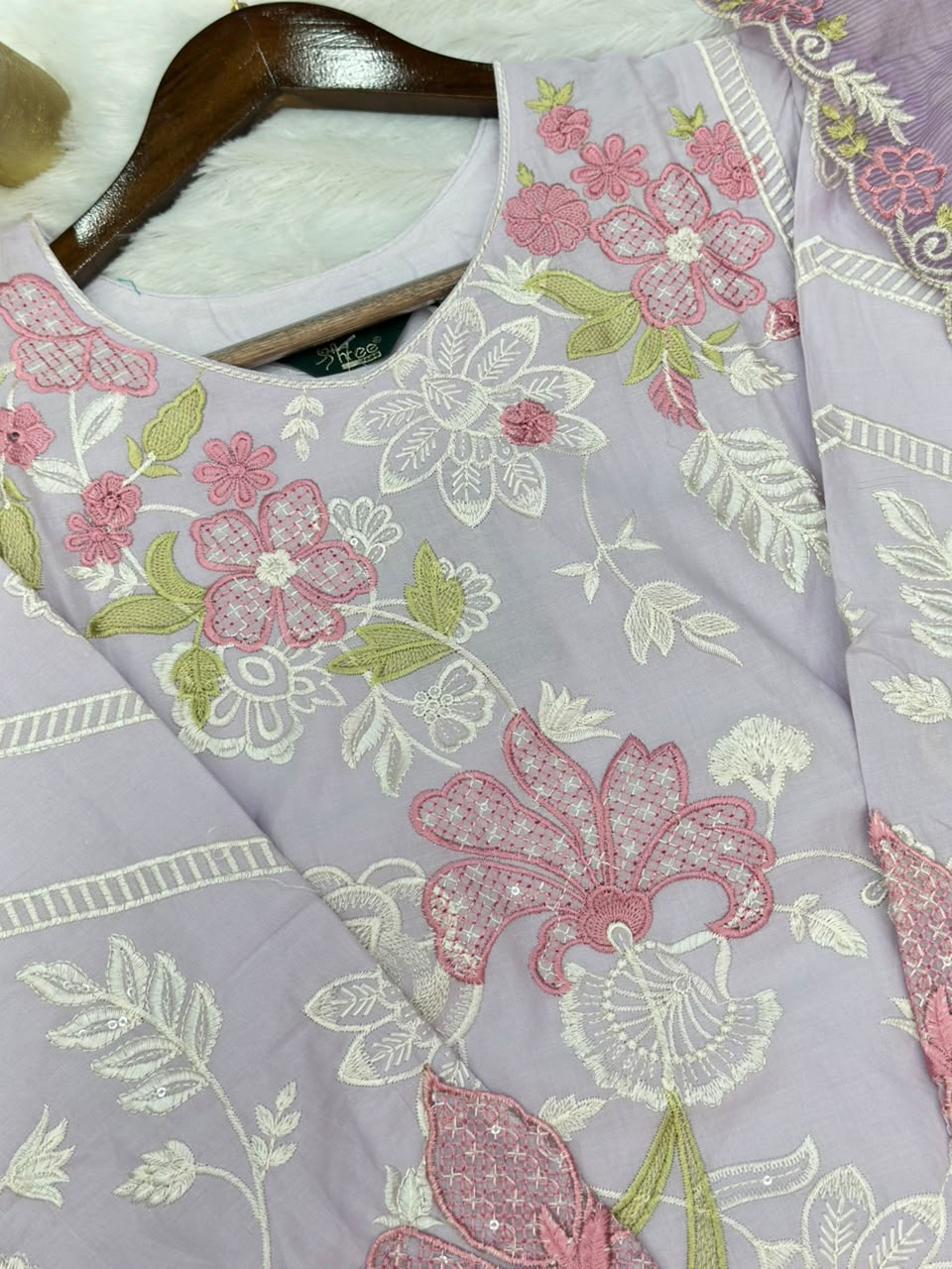 709 Pakistani Heavy Lawn Suit