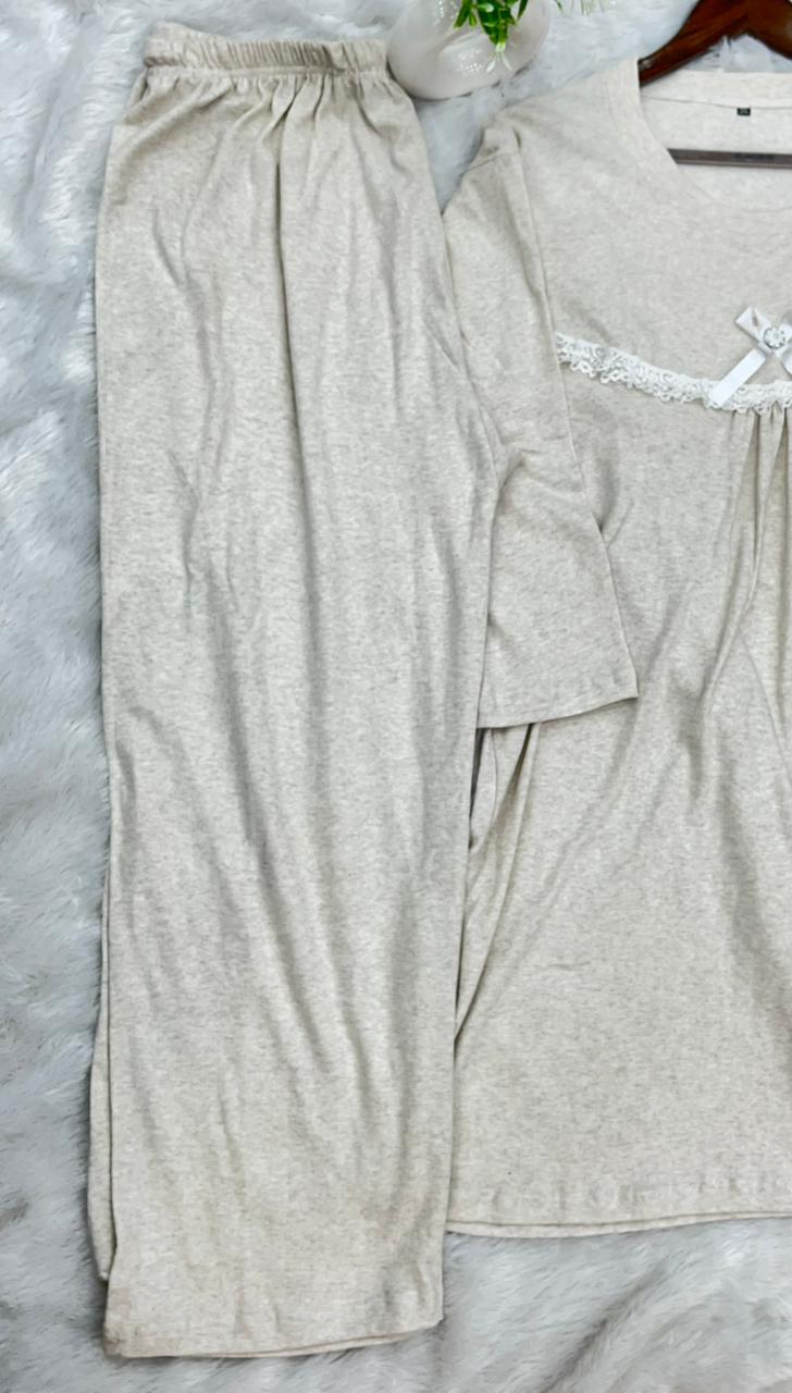 1344 Korean Bow Night Wear