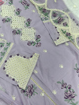 657 Premium Pakistani Lawn Cordset Set