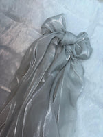 601 Organza Hijab - Grey
