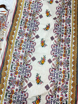 1220 Pakistani Embroidered Suit