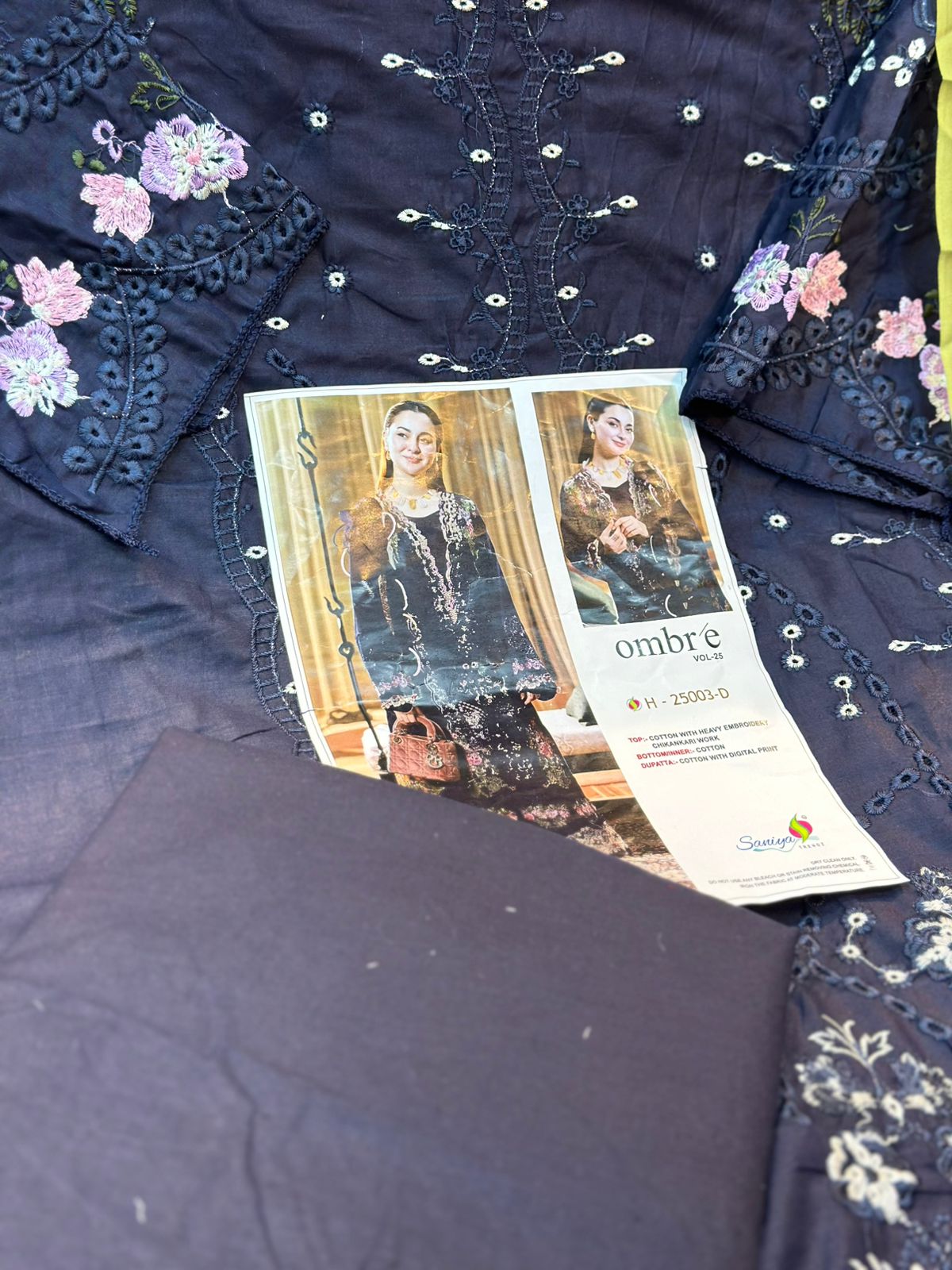 535 Maria-B Unstitched suit