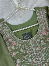 1434 Heavy Pakistani Partywear - Fawn Brown