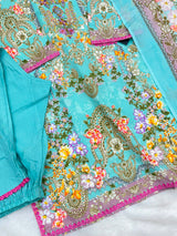 1310 Pakistani Embroidered Suit
