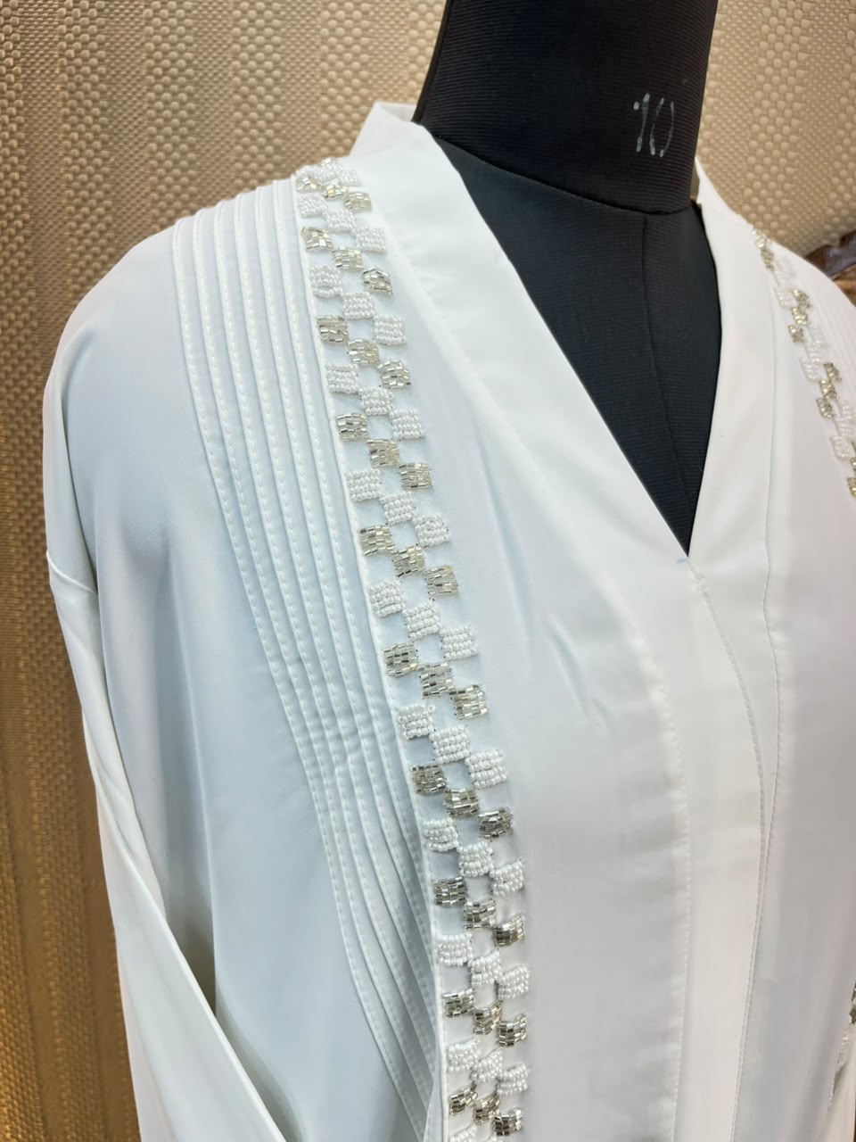 1123 The Premium Abaya - Ivory