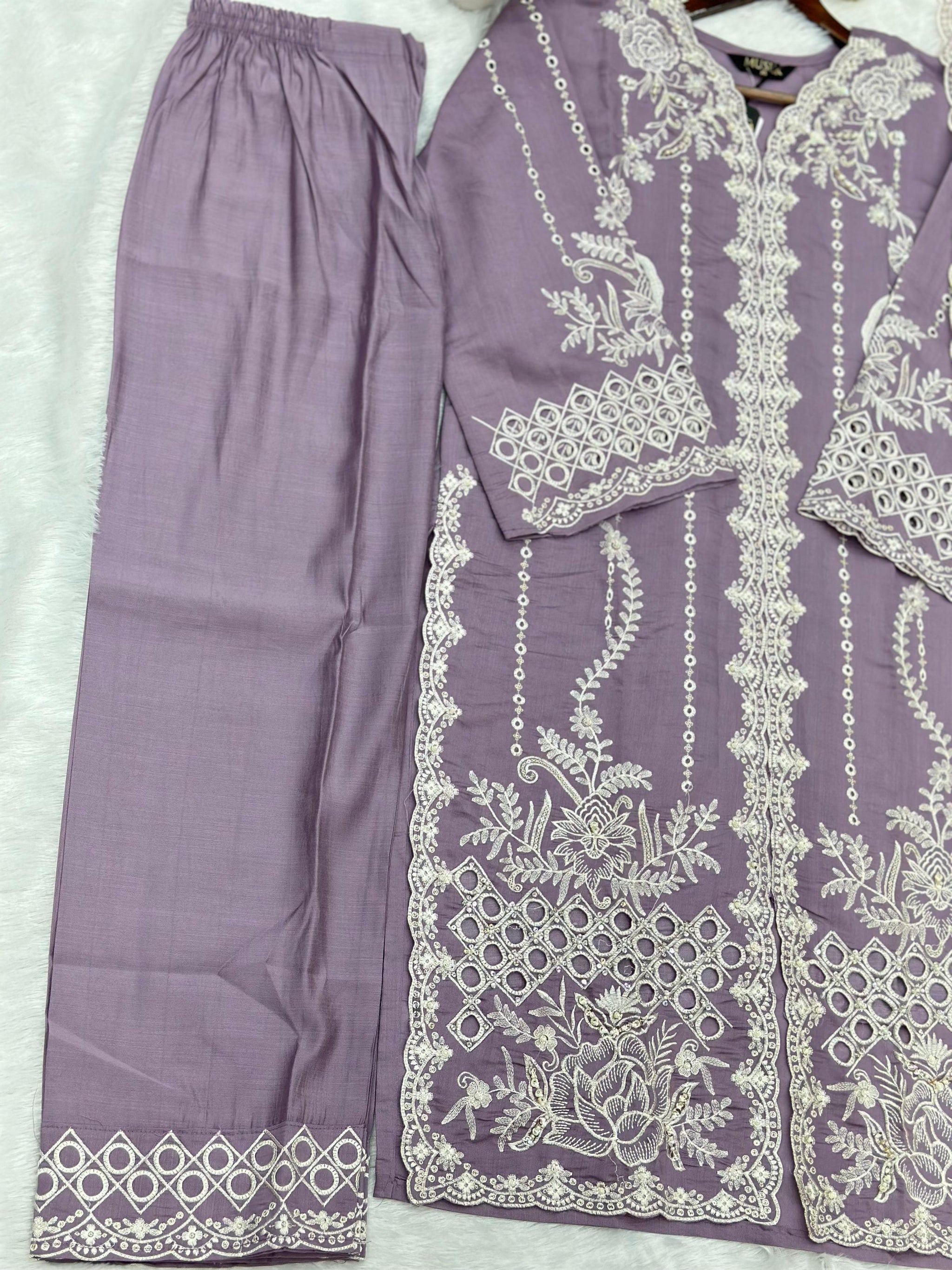 697 Pakistani Cut-Work Party-wear