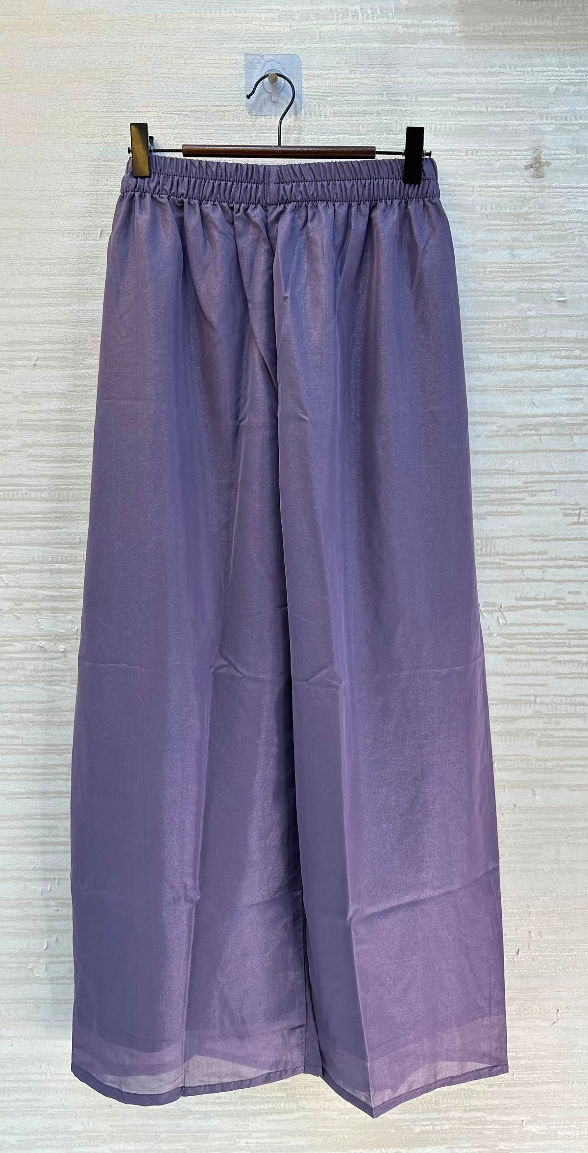 1204 Floral Hand-Work Partywear - Purple