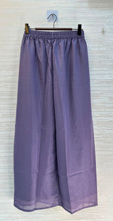 1204 Floral Hand-Work Partywear - Purple