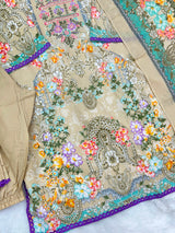 1316 Pakistani Embroidered Suit