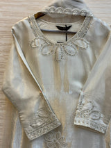 549 Mushq Farshi Salwar - Cream