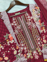 944 Pakistani Embroidered Suit