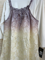 996 Floral Flare Coord Set - Lavender