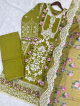 821 Pakistani Lawn Cotton Suit