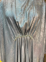1134 The Premium Abaya - Silver