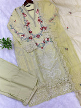 783 Readymade Pakistani Heavy Embroidered Lawn