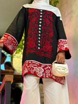 1096 Readymade Customize Embroidered 2-Pcs Coordset