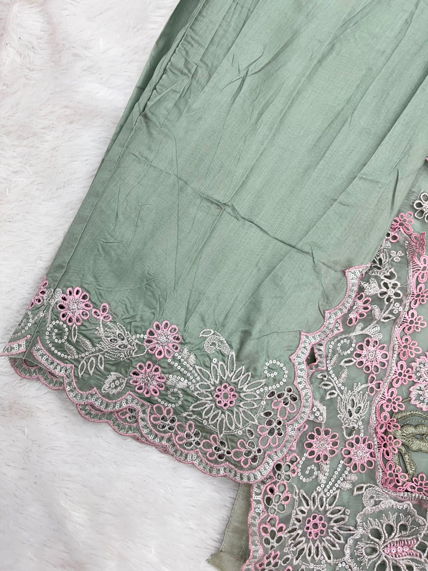1144 Premium Pakistani Partywear - Sea Green