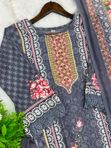 1266 Pakistani Printed Suit